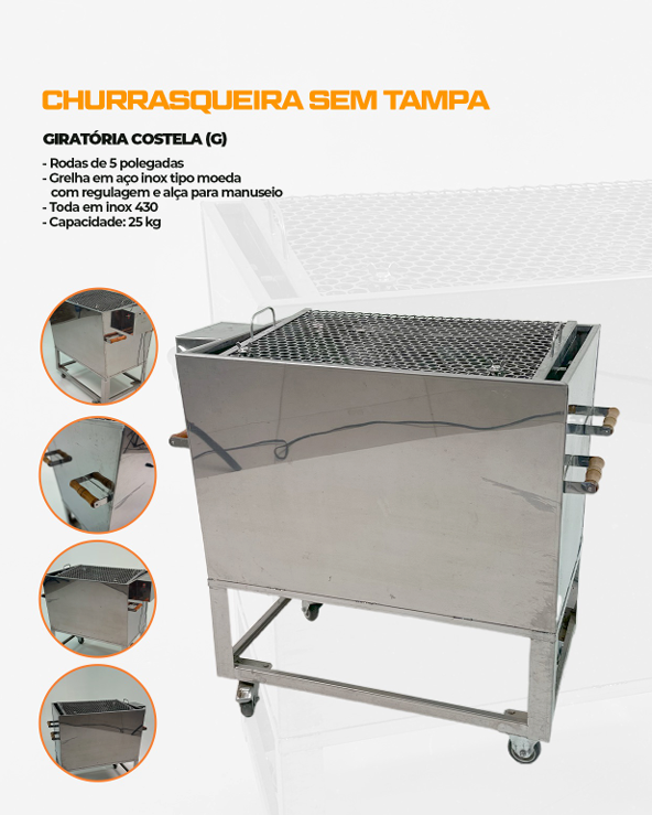 Churrasqueira Giratória